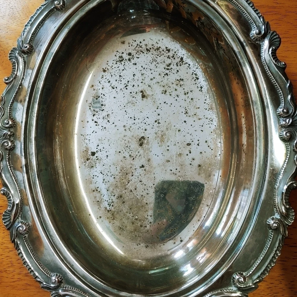 Chippendale by Wallace X101 Silverplated Serving Tray.